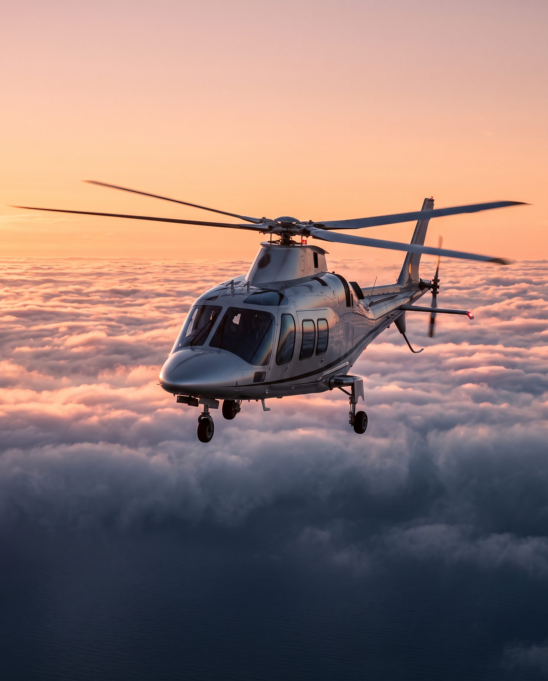 Agusta 109 helicopter